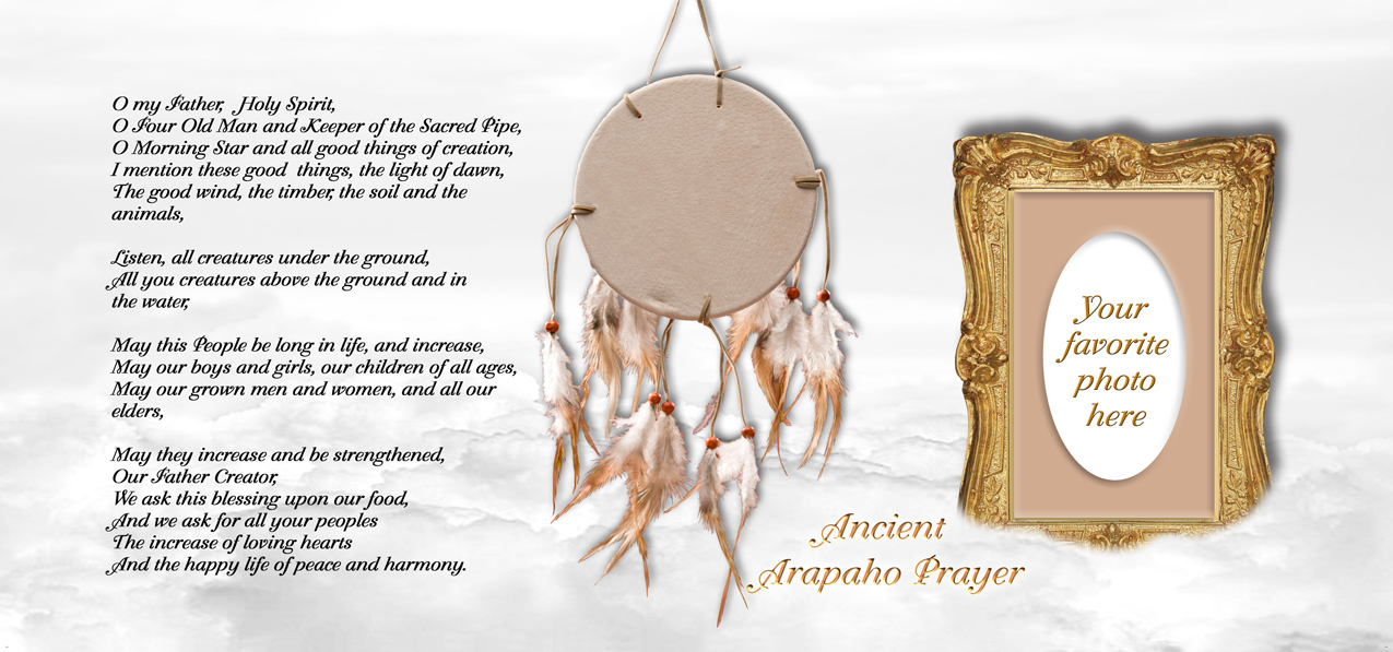Arapaho Prayer White